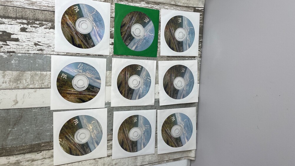 Southern Alleghenies Interactive Media CD Set of 9 Discs